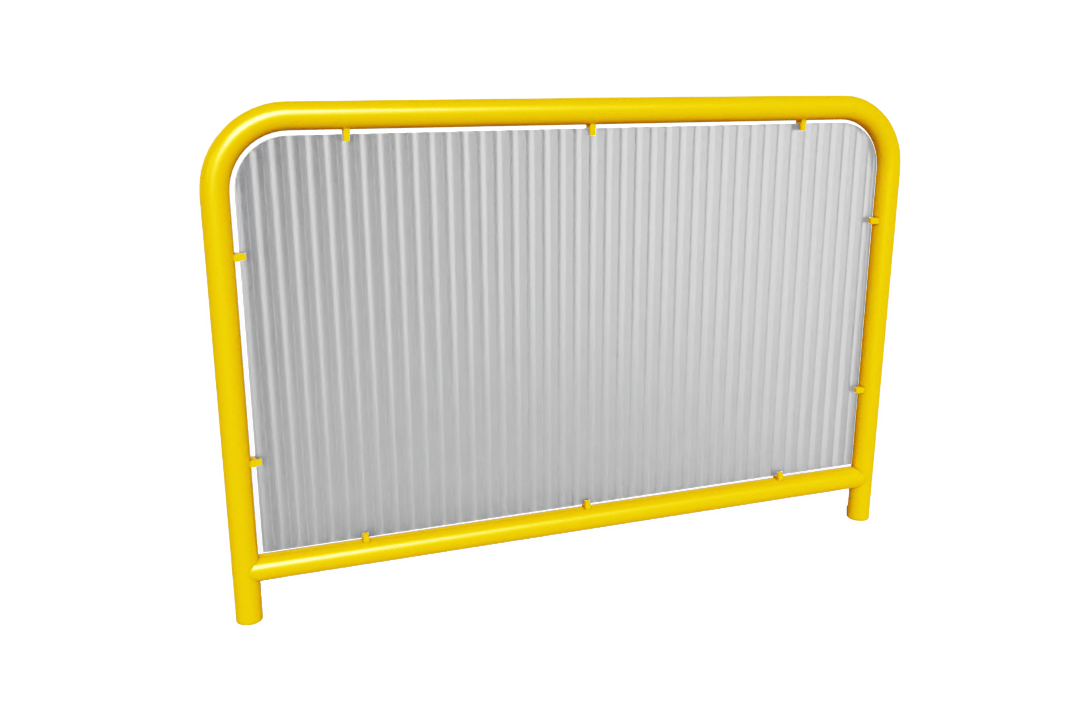 Sidewalk Splash Protection Barriers