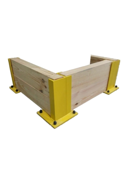 Wooden Impact Protection Barriers