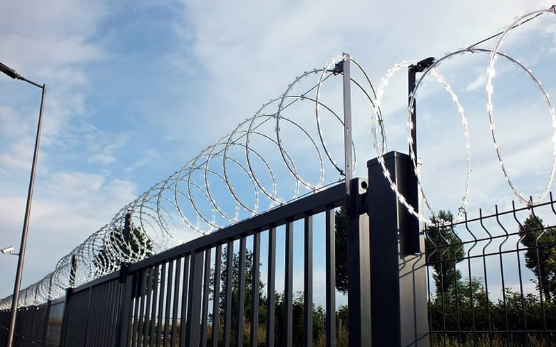 Spiral Razor Wire Barrier